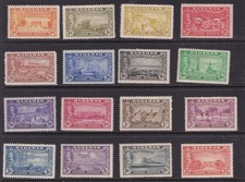 Bahamas Stamps 1948 Eleuthera Set Mint Hinged SG178/193 CV &pound;85   B