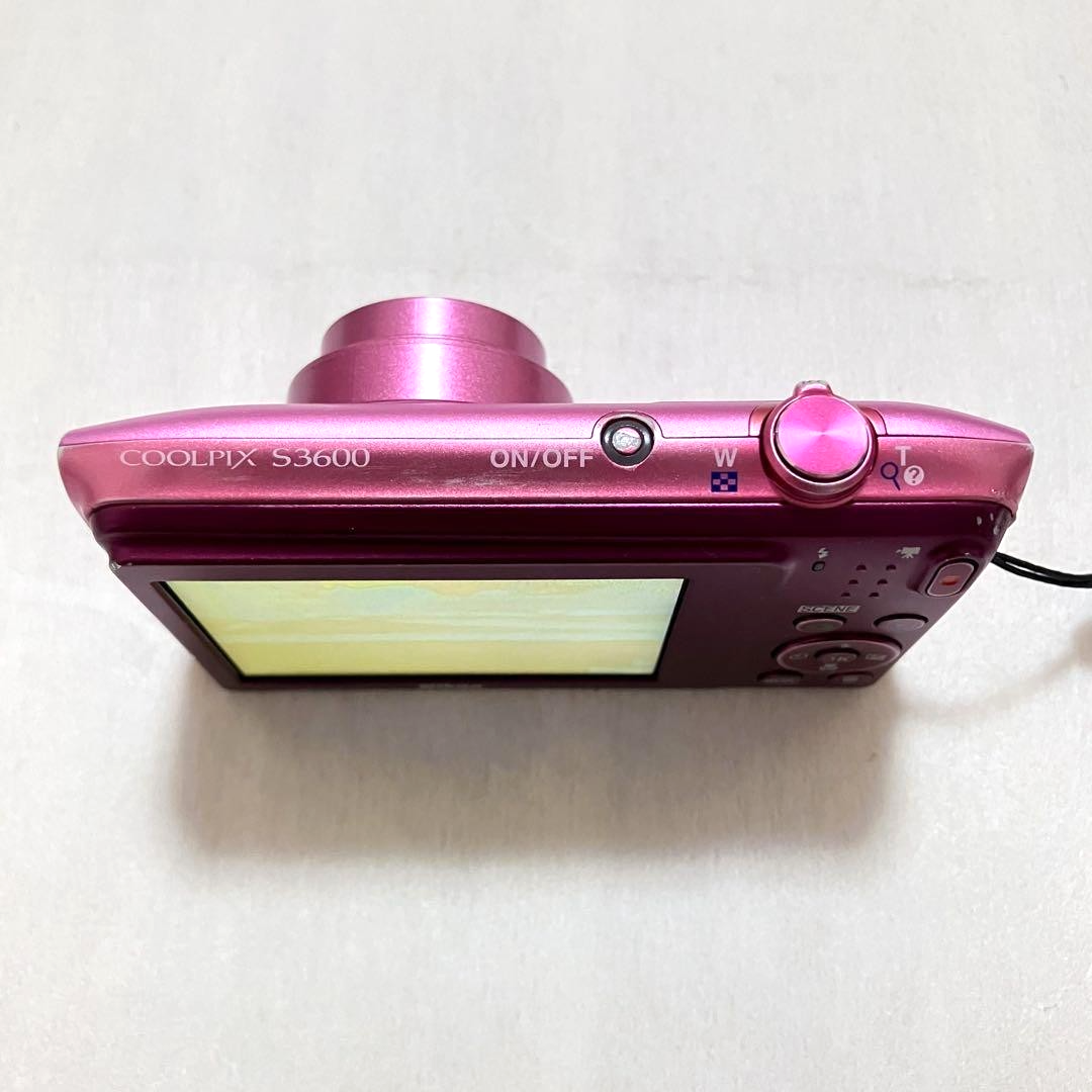 Nikon COOLPIX S3600 20.1MP Digital Camera - Pink for sale online