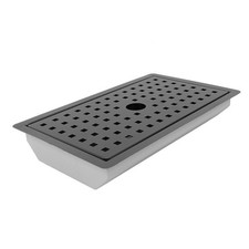 Kitchen Sink With Water Drainage Tray Stainless Steel Small Bar Sink