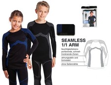 Kinder Ski & Snowboard Sport Funktionswäsche Thermo Unterwäsche-Set  Hemd + Hose