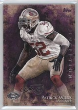 2014 Topps Inception Purple 84/99 Patrick Willis #8 HOF 0b2