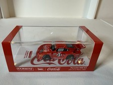 🔥Tarmac Works IXO  Coca-Cola 1981 Porsche 935 K3 Bob Akin LeMans #43 CASE🔥