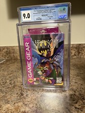 Adventures Of Batman & Robin (Game Gear) Sealed Graded CGC 9.0 A+ Rare Sega DC