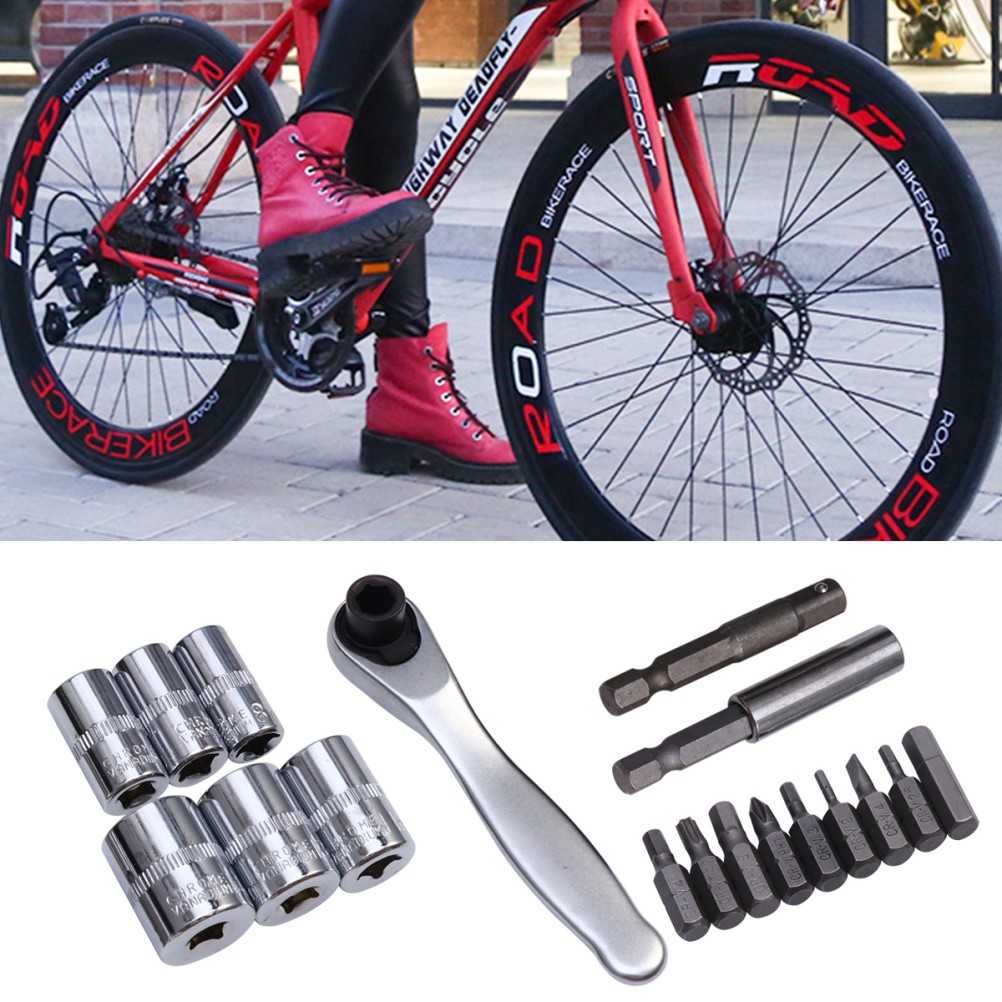 Accessori Mountain Bike Kit Attrezzi Kit Riparazione Bici Kit Riparazione foto 5