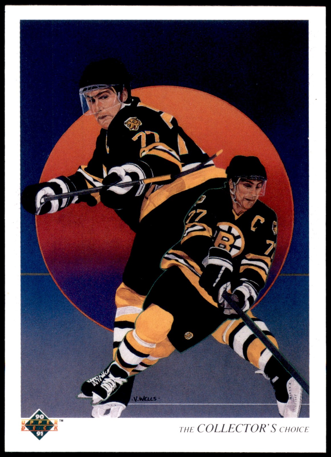 Ray Bourque 1990-91 Upper Deck Boston Bruins #320