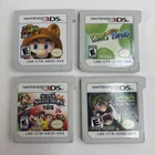 Nintendo 3DS DS 4 Game Bundle Super Mario Bros 3d Smash Luigi’s Yoshi Island