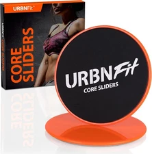 Dual Sided Gliding Core Exercise Sliding Discs for Legs Arms Abs Work Out