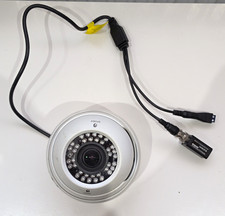 AHD 2.0MP White Dome CCTV Camera Night Vision 12V BNC + Balun ALQ-DSIRHRV