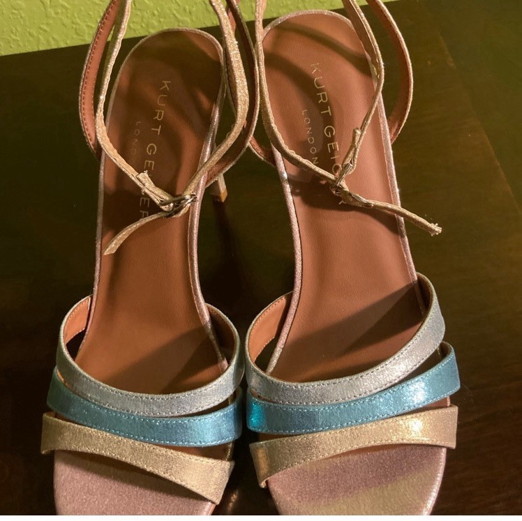 KURT GEIGER LONDON Brixton Ankle Strap Dress Sandal Women's Size 7.5 US