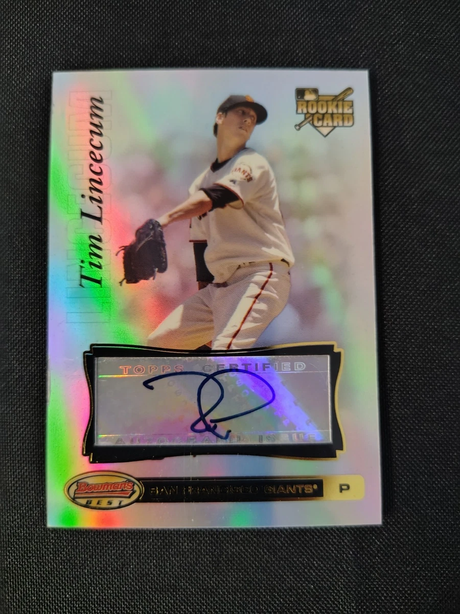 Tim Lincecum Baseball Sports Trading Cards & Accessories Rookie