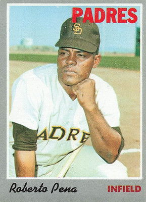 ROBERTO PENA 1970 TOPPS BASEBALL #44