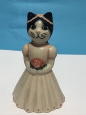 Bridesmaid Cat Figure - Quail Ceramics
