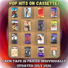 BUILD UR OWN CASSETTE LOT ALL TAPES PRICED $5...