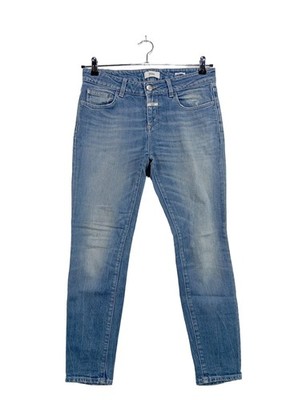 CLOSED High Waist Jeans Damen Jeans Gr. DE 36 blau Casual-Look