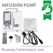 SP750 Portable Volumetric Infusion Pump IV Fluid Flow Control KVO Rate LCD Alarm