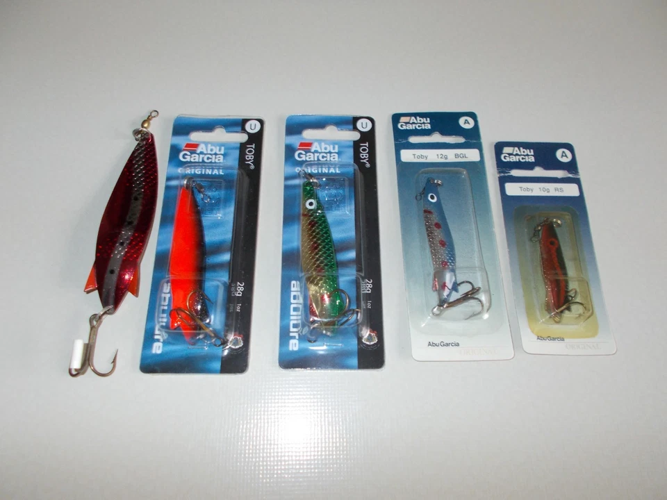 Konvolut von 13 Stück verschiedene ältere ABU Kunstköder