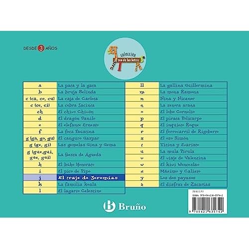 El traje de Jerem�as: Juega con la j (El zoo de las let - Spanish Language Paper
