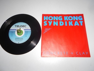 Hong Kong Syndikat - Concret & Clay (1985) Vinyl 7` inch Single Vg +++