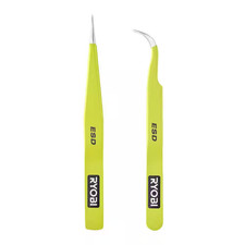 2 Piece Precision Anti-Static Tweezers