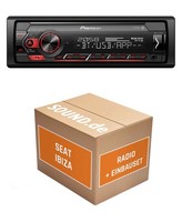 Autoradio Pioneer MVH-S320BT FüR Seat Ibiza Iii 6L Multifunktionslenkrad Bluetoo