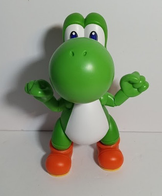 Lets Go Yoshi 12  2022 Nintendo  Plastic Talking Figure 3 Buttons All Working
