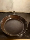 Vintage Griswold Cast Iron No 10 Large Skillet  716 Erie PA