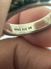 NWOT PANDORA/ALE STERLING SILVER RING, SZ 7.5 Enamel Ring — photo 6