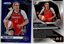 Emily Engstler 2024 WNBA Prizm Blue #67 /199 Washington Mystics