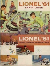 Original 1961 Lionel train Catalog in Mint Condition