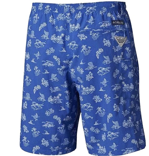 Coolibar Pantalones Cortos De Natación Para Mujer Con Protección Solar UPF 50+, Palma Paraíso Negro