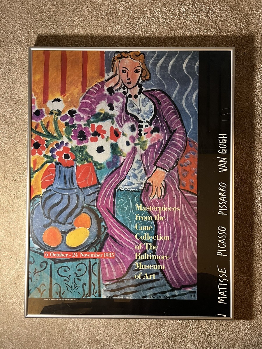 HENRI MATISSE Purple Robe and Anemones Cone Collection Baltimore HENRI MATISSE Purple Robe and Anemones Cone Collection Baltimore