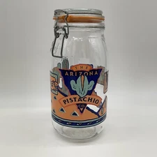 The Arizona Pistacho Co. Orange 2 liter cannister