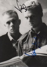 Erasure Autogramme signed 13x18 cm Bild s/w