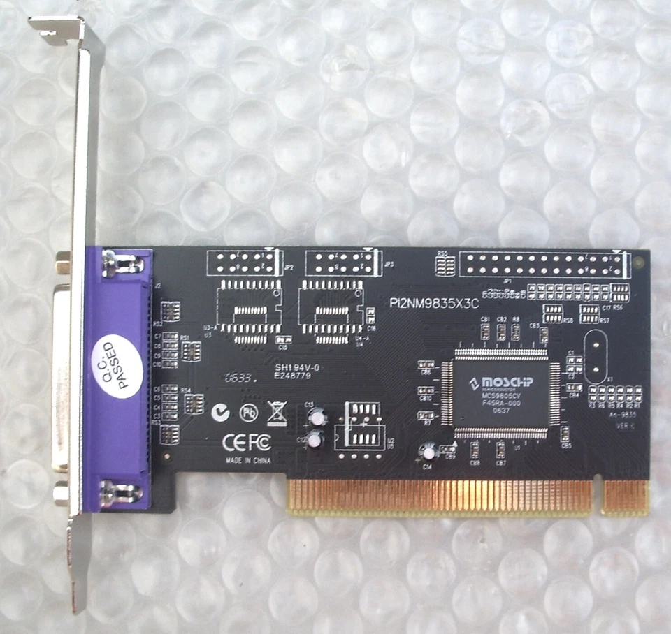 PORTA PCI PARALLELA LPT - ST LAB I-112 PCI 1P PRINTER CARD - Immagine 2 di 4