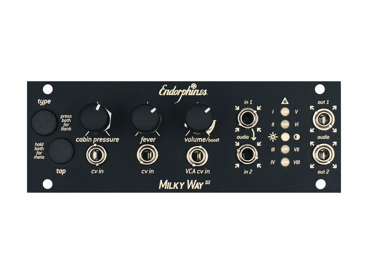 Endorphin.es Milky Way 1U Stereo Effects EURORACK - NEW Endorphin.es Milky Way 1U Stereo Effects EURORACK - NEW