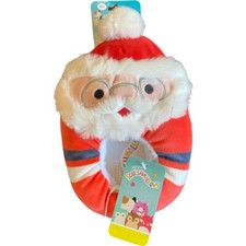 New Kids Christmas Slippers Size 13 - 1 Santa Squishmallows Plush Gift Boys Girl