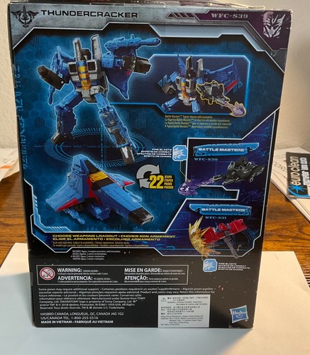 Transformers Siege War for Cybertron Trilogy THUNDERCRACKER Hasbro New Sealed - Picture 6 of 6
