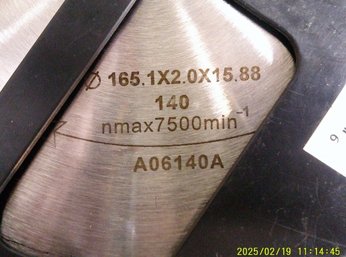Avanti OSB/Plywood 6 1/2" 140 Teeth Saw Blade - Picture 4 of 4