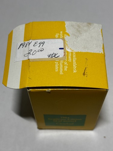 Goebel 1984 7th Edition Annual Tulip -in Box - Picture 14 of 14