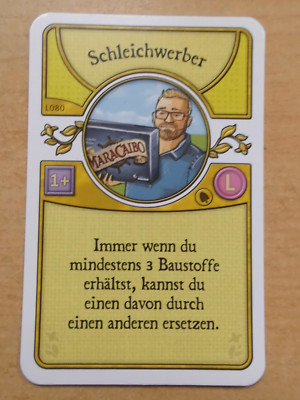 Promo Card / L-Deck Card Sneaky Advertiser for  Agricola  (Lookout Games)