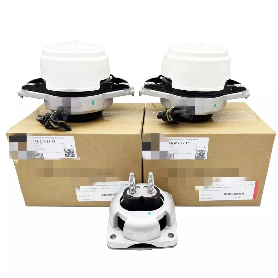 3x Soportes de motor aptos para Mercedes Benz W292 W166 ML350 GL350 GLE350 GLS350 ML250 Foto 2 de 4