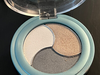 ALTERRA Naturkosmetik LIDSCHATTEN Trio, 03 Silver Star,Matt,NEU,Rossmann