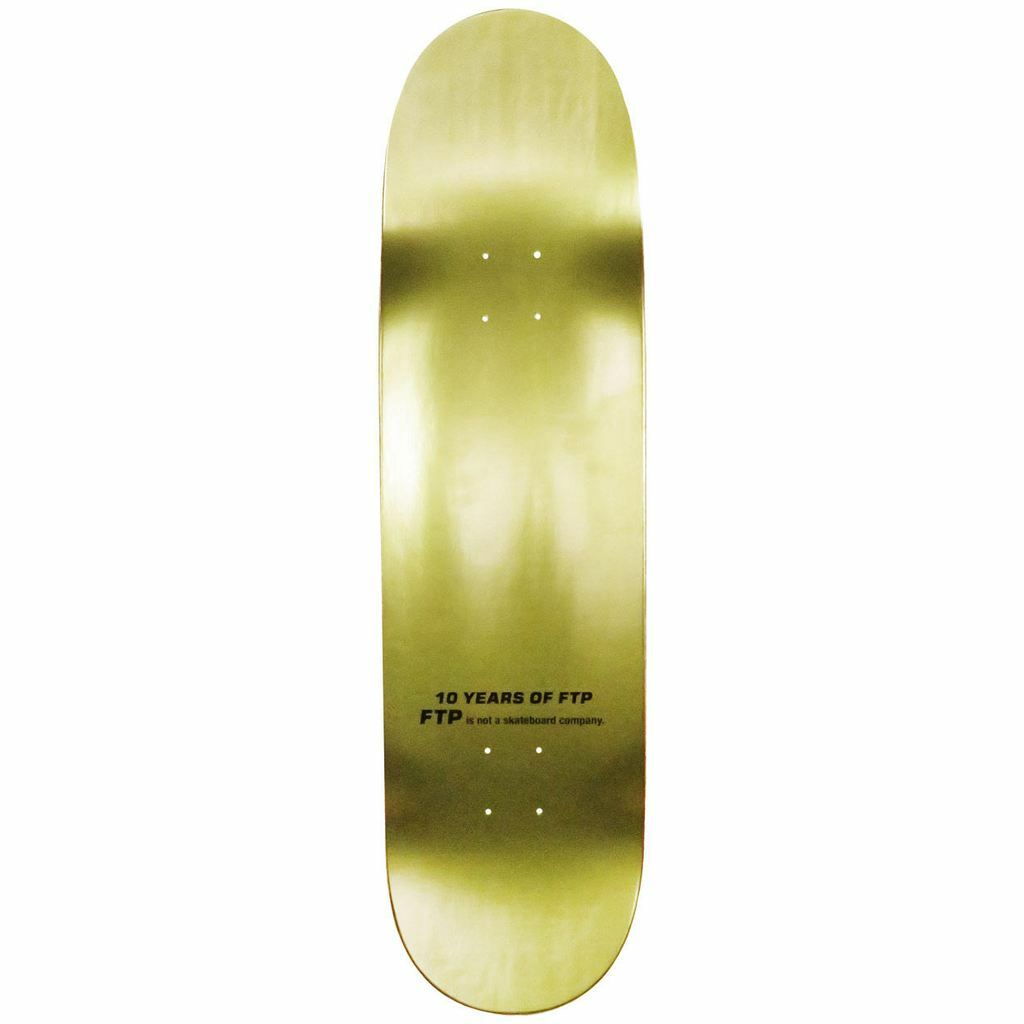 FTP GOLD Deck Skateboard Size 8.25 FuckThePopulation Limited