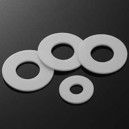 2 mm dick weiß PTFE Flachwaschmaschine Widerstand Hochtemperatur Kunststoff Ring Dichtung Dichtungen - Bild 23 von 24