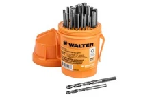 Walter Surface Technologies Shank Jobber Length Drill Bits 29 Piece SST Bit Set
