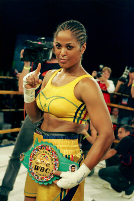 Laila Ali Standing In The Ring Boxer Wall Art Home Decor - POSTER 20x30