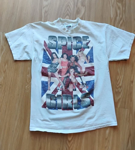 90s Spice Girls Band Tultex USA 98 Tour Concert 1990s vintage concert t-shirt, vintage, single stitch, B+ condition