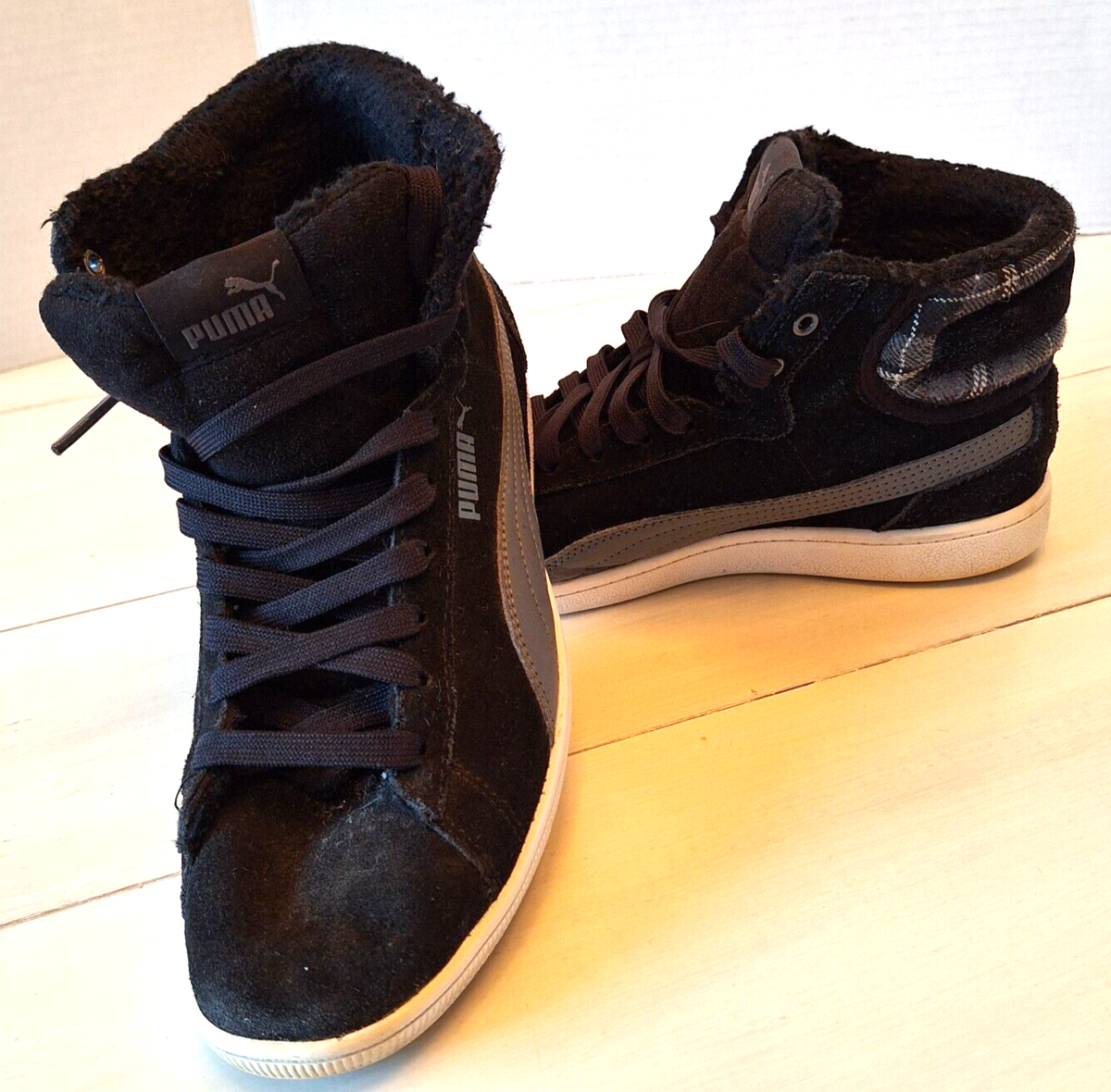 High Top Tenis Puma Vikky Mid Feminino Puma Vikky Womens Mid Top