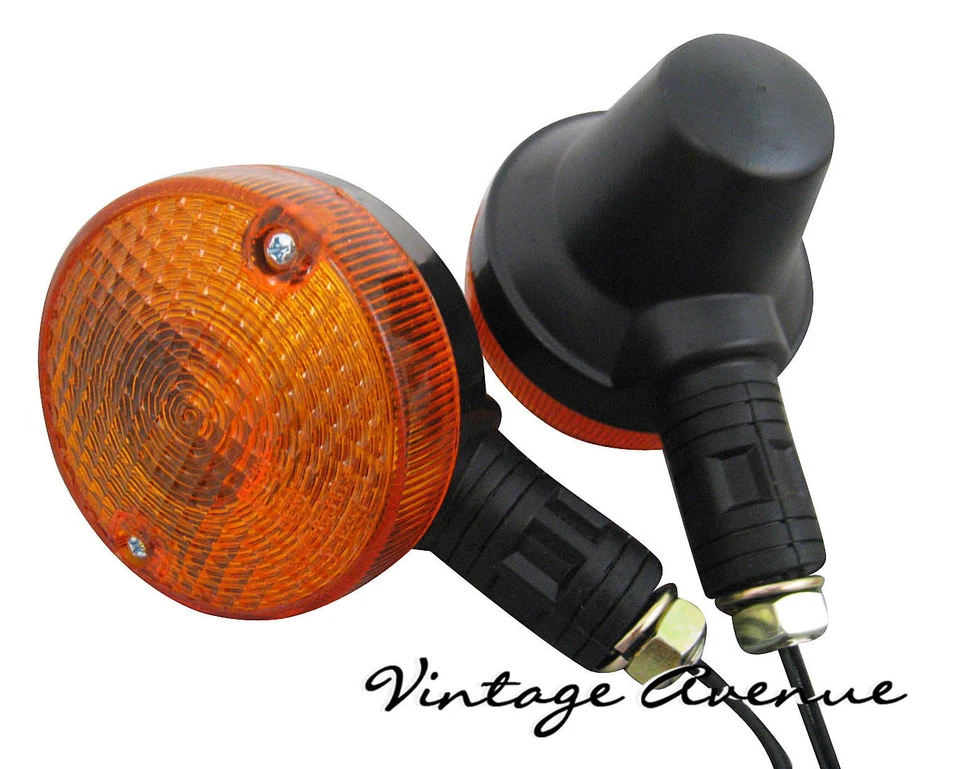 (TW20) PAR DE LUCES INTERMITENTES TRASERAS SUZUKI TS185 TS185ER TS250ER 6V Foto 2 de 4