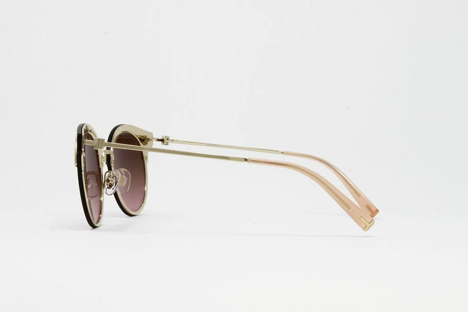 Gafas de sol redondas Tiffany para mujer TF3061 6131F5 oro pálido 64 mm ¡Nuevas auténticas! Foto 4 de 4